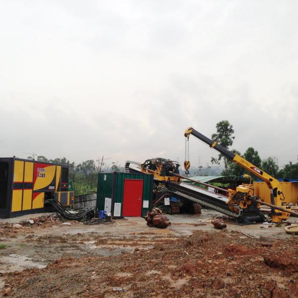 EXECUTION OF STORM WATER LINE BY THRUSTBORING
